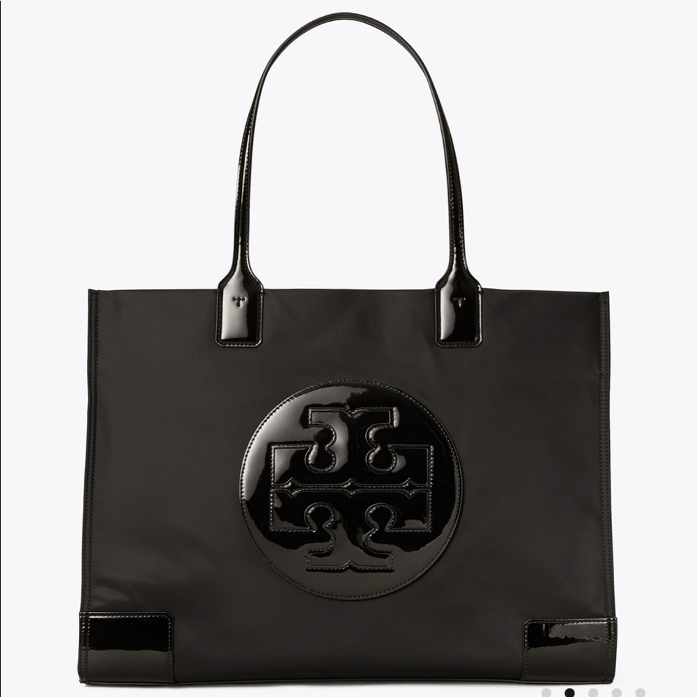 Tory Burch Ella patent tote